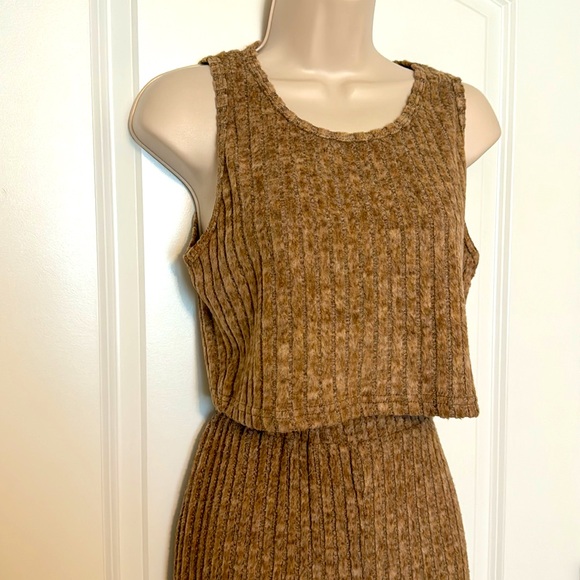 2pc Cozy Pants Set - Brown - Picture 7 of 7